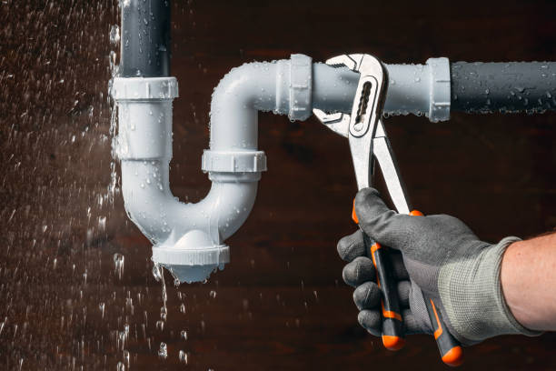 Professional Sewer Line Repair technician working in Mount Holly, NJ